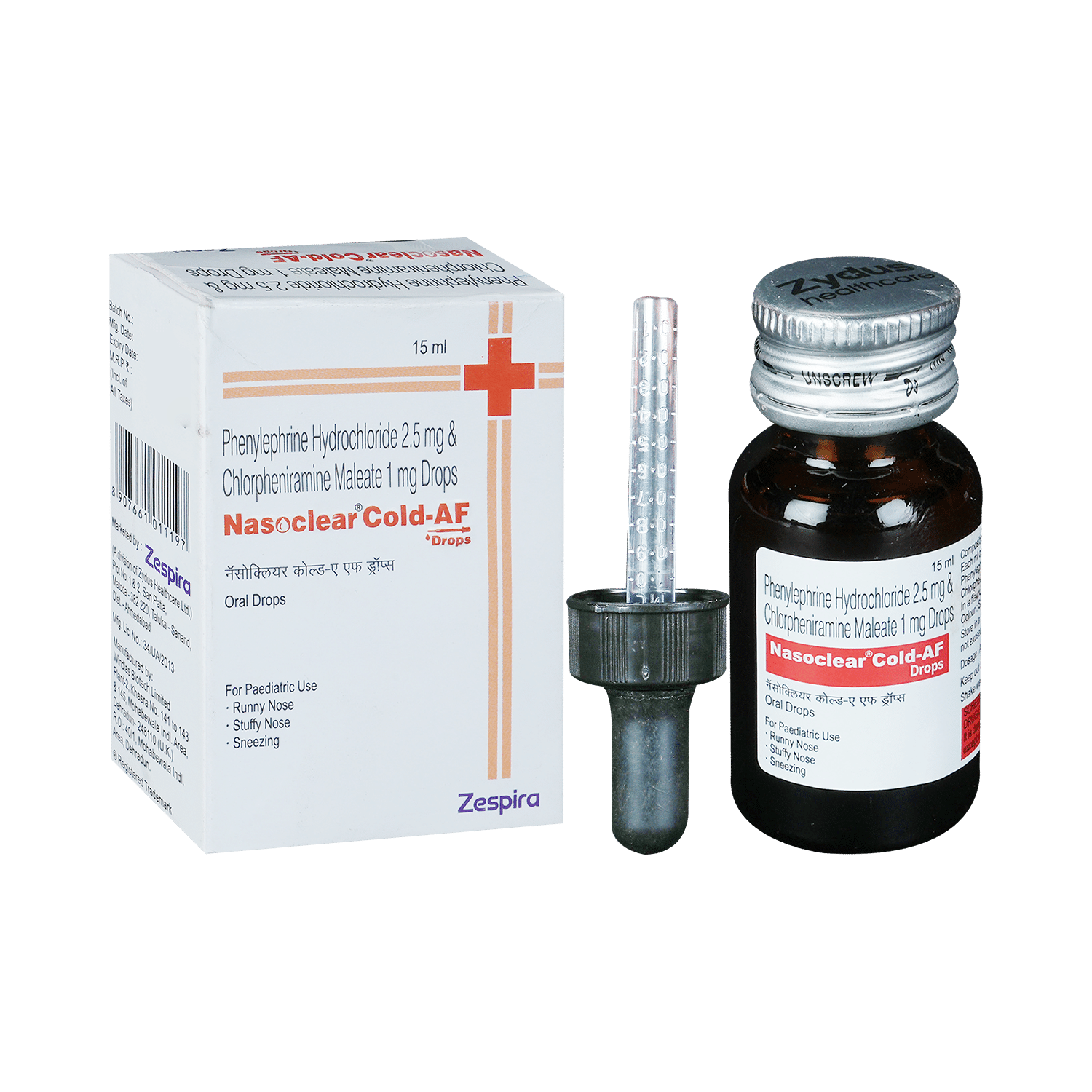 Nasoclear Cold-AF Oral Drops