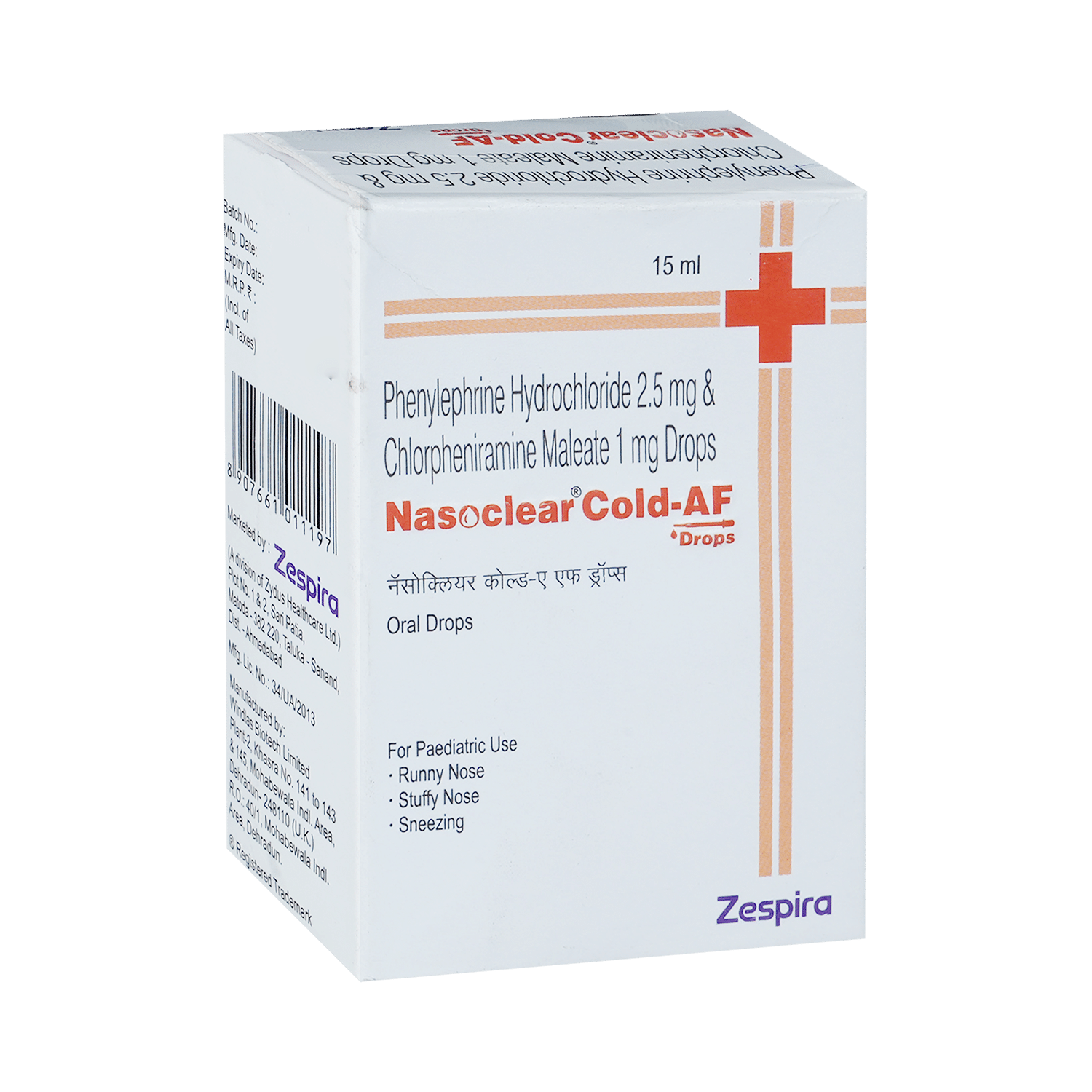 Nasoclear Cold-AF Oral Drops - Image 2