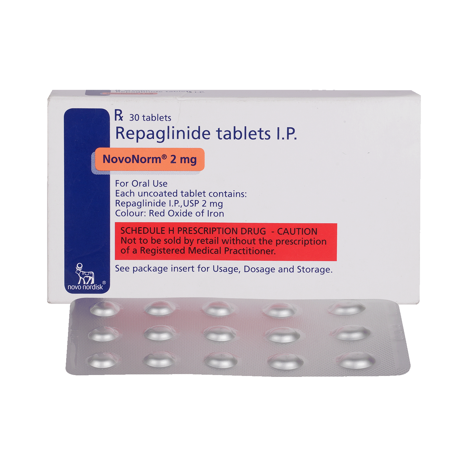 Novonorm 2mg Tablet