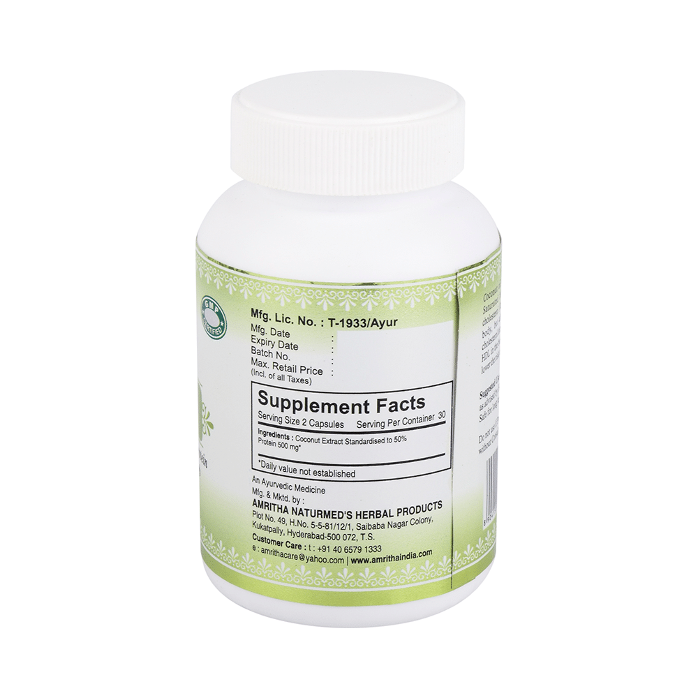 Naturmed's Coconut Protein 50% Capsule - Image 2