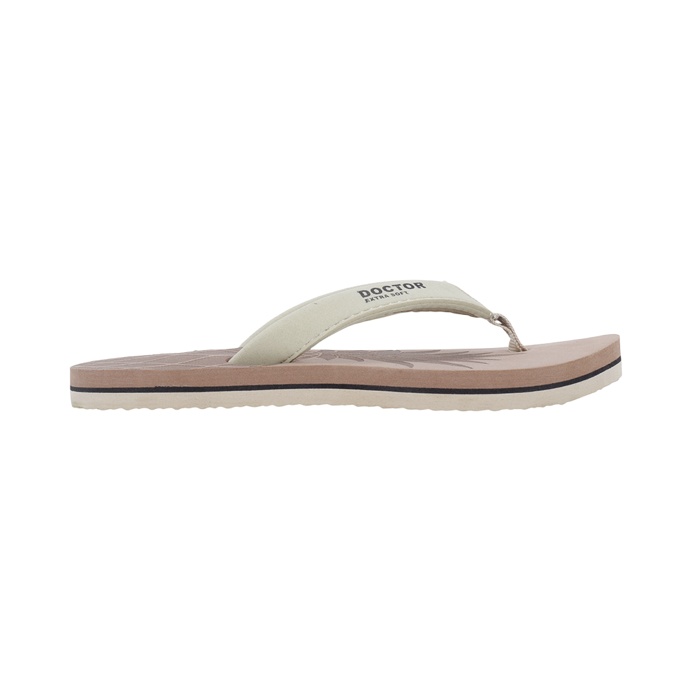 Doctor Extra Soft D 5 Women's Slippers with Bounce Back Technology Orthopaedic and Diabetic MCR Anti-skid Cushion Comfort Khaki 7 - Image 9