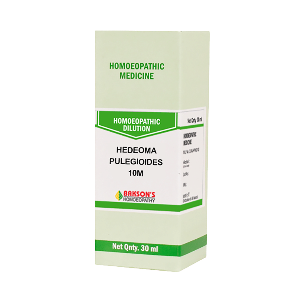 Bakson's Homeopathy Hedeoma Pulegioides Dilution 10M - Image 1