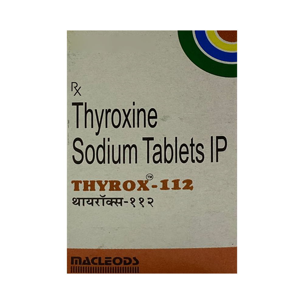 Thyrox 112 Tablet - Image 1