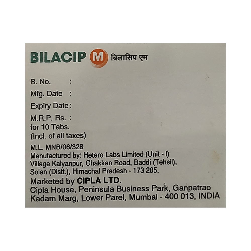 Bilacip M Tablet - Image 3