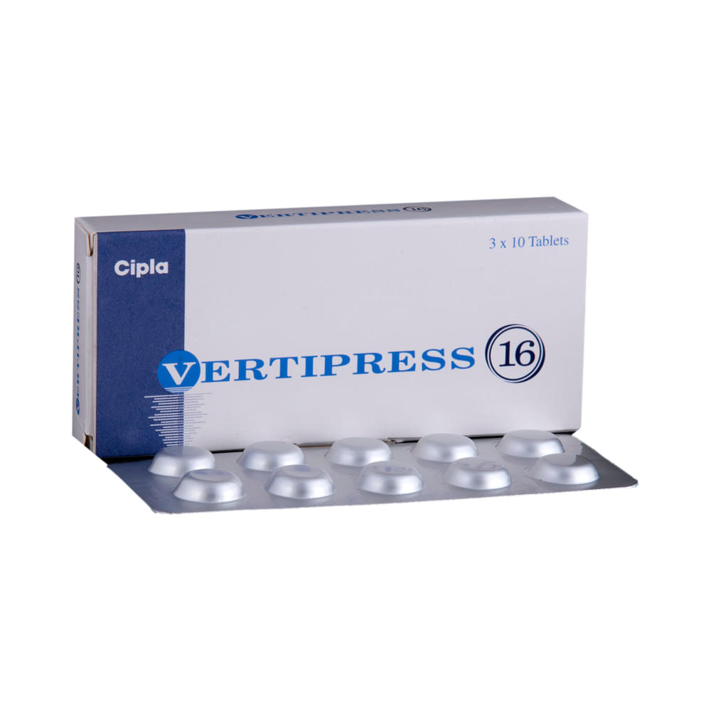 Vertipress 16 Tablet - Image 1