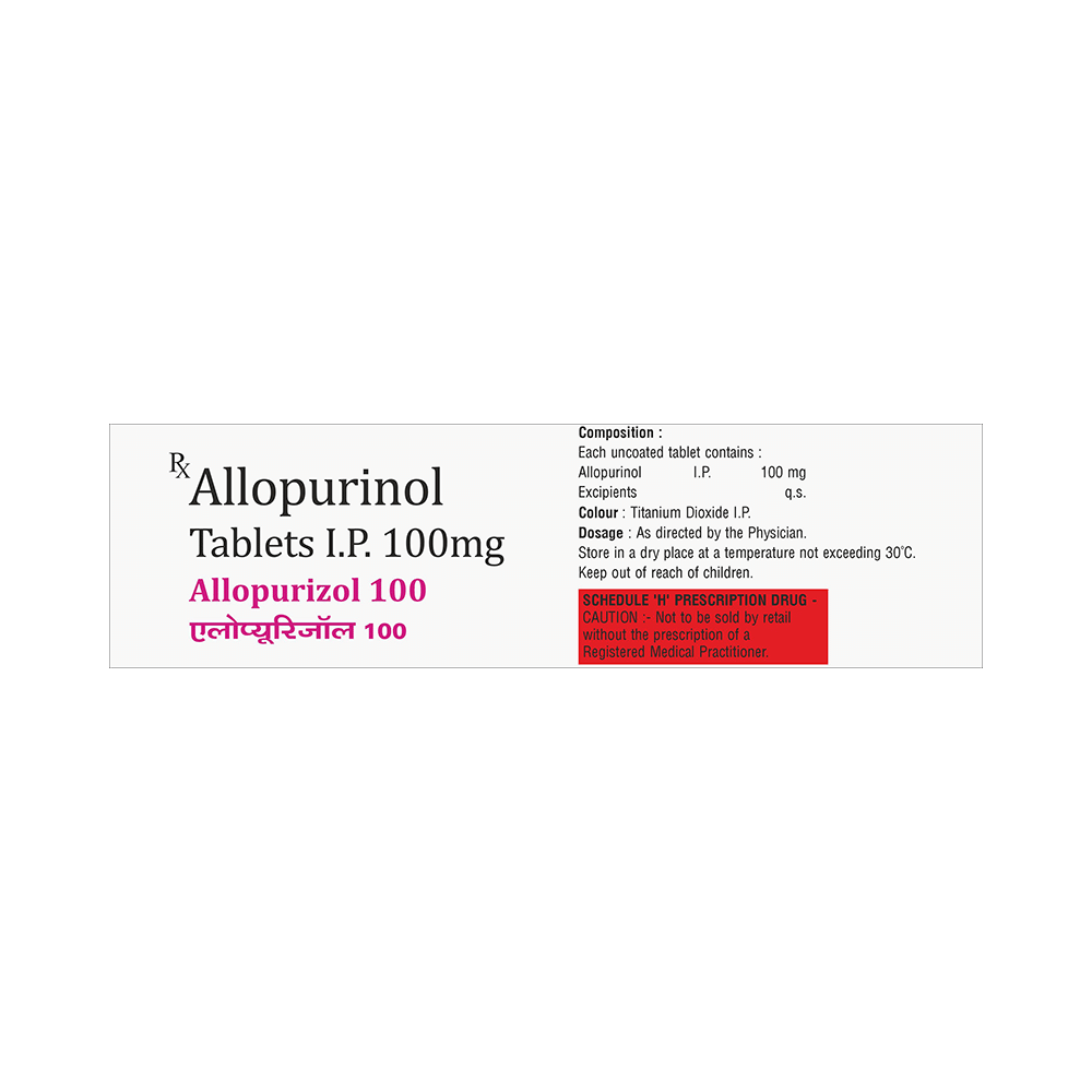 Allopurizol 100 Tablet - Image 2