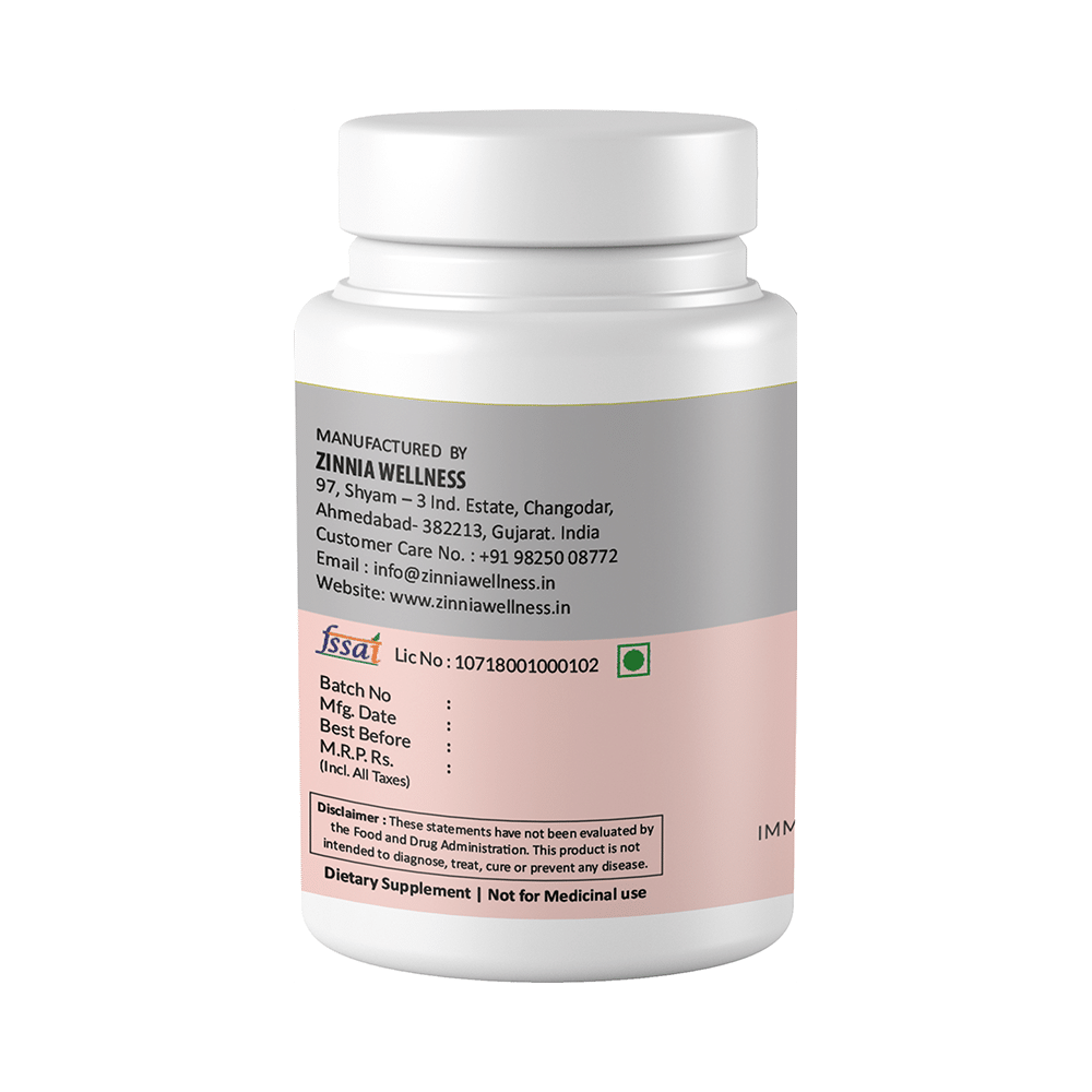 Zinnia Wellness Moringa Extract Veggie Capsule - Image 3