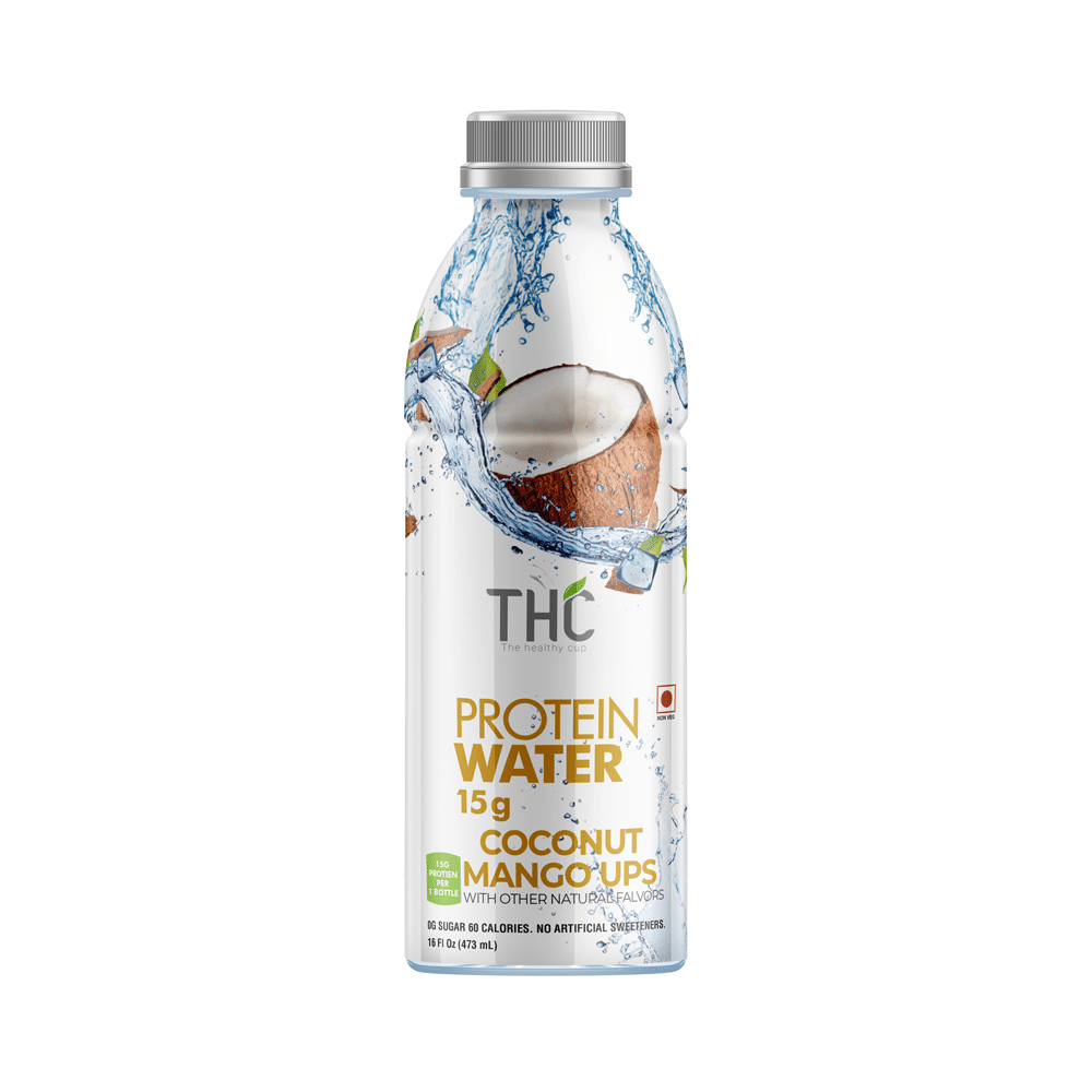 THC Protein Water Coconut Mango