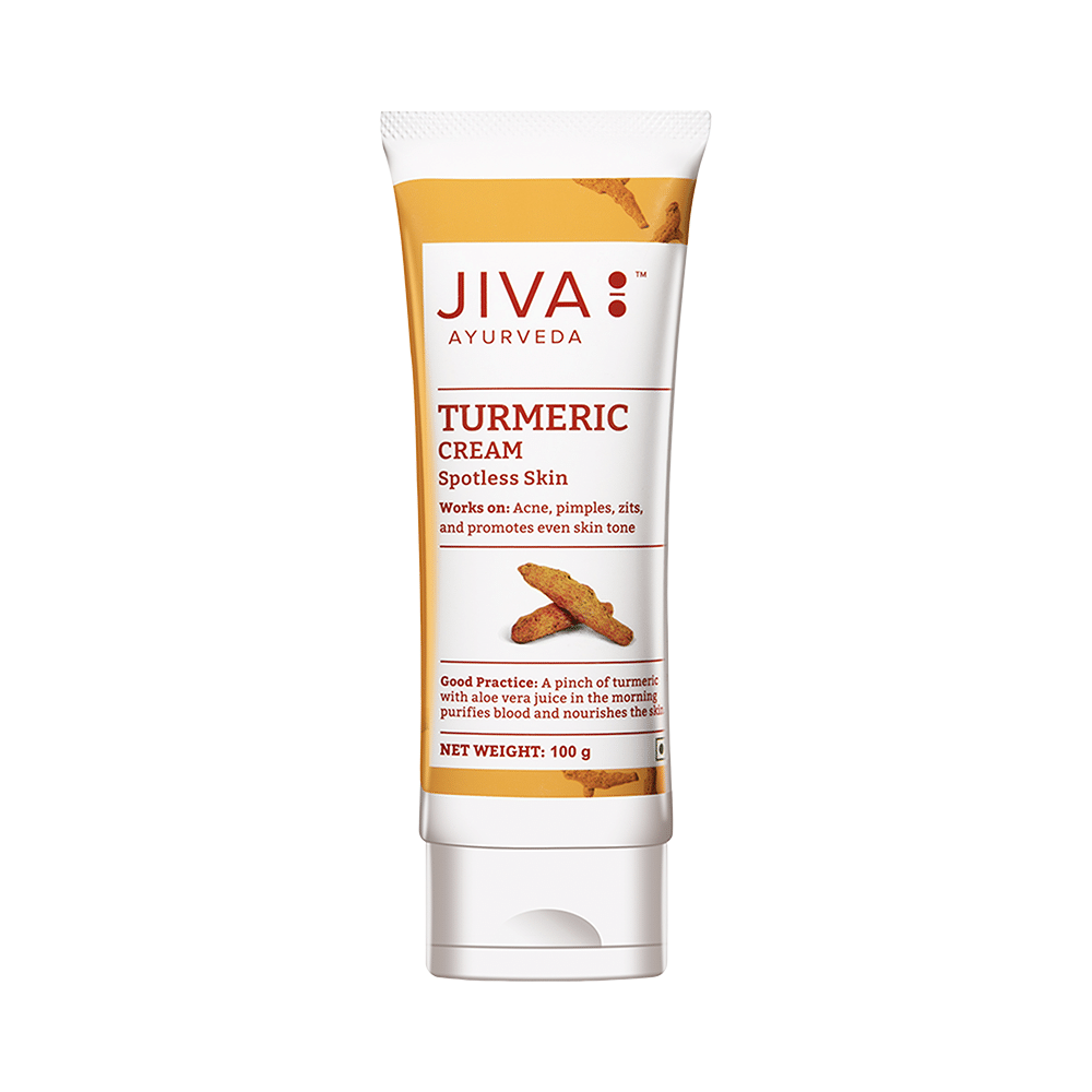 Jiva Ayurveda Turmeric Cream Spotless Skin (100gm Each) - Image 2