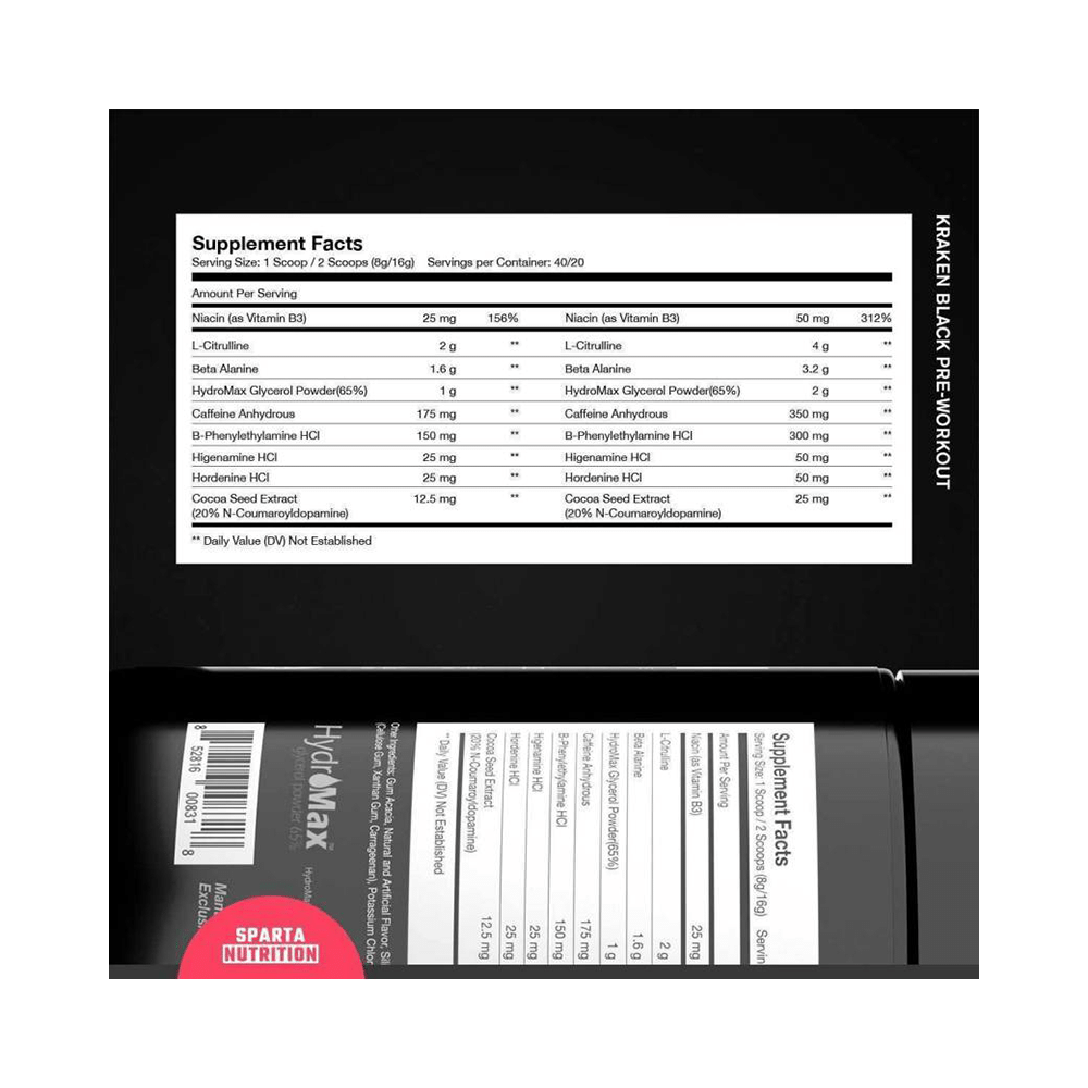Sparta Nutrition Kraken Black Bombsicle - Image 3