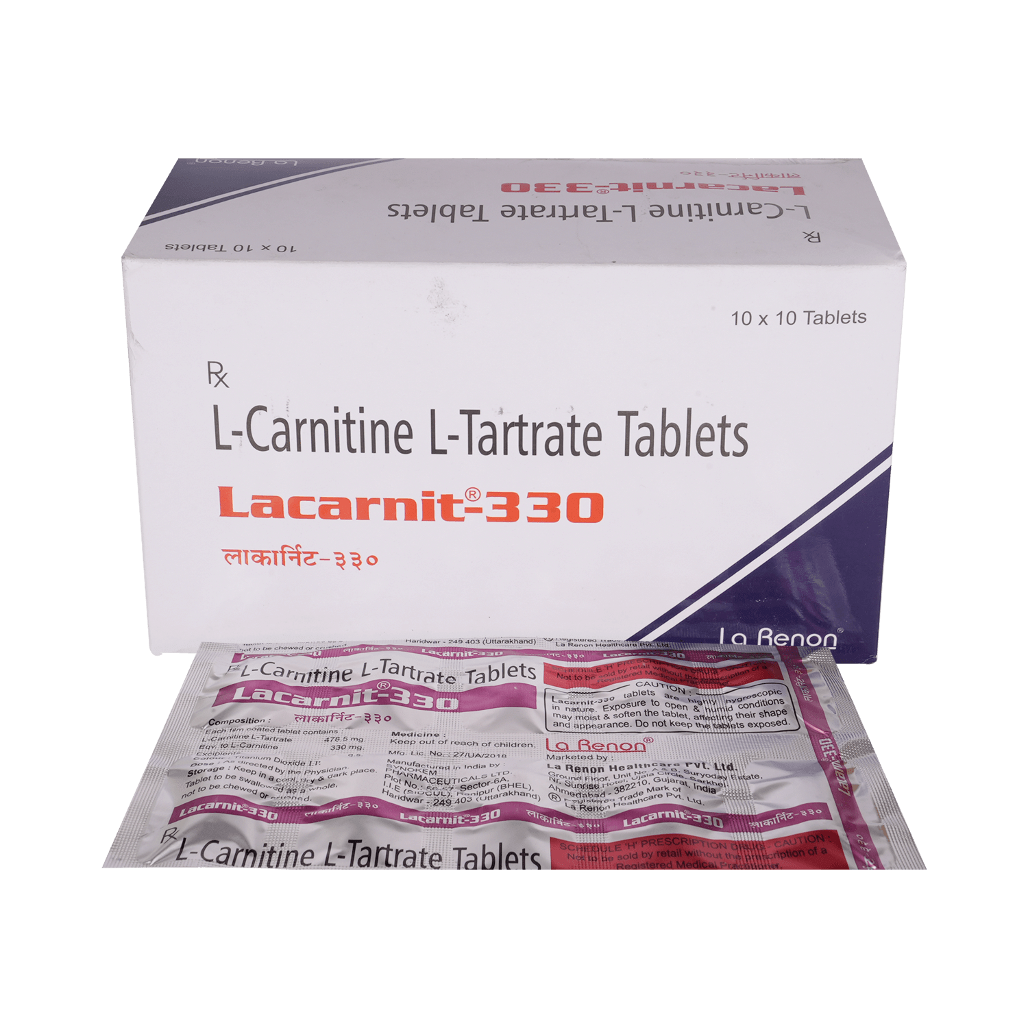 Lacarnit 330 Tablet - Image 1