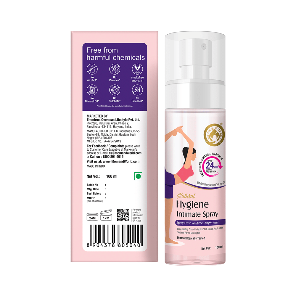 Mom & World Natual Hygiene Intimate Spray - Image 3