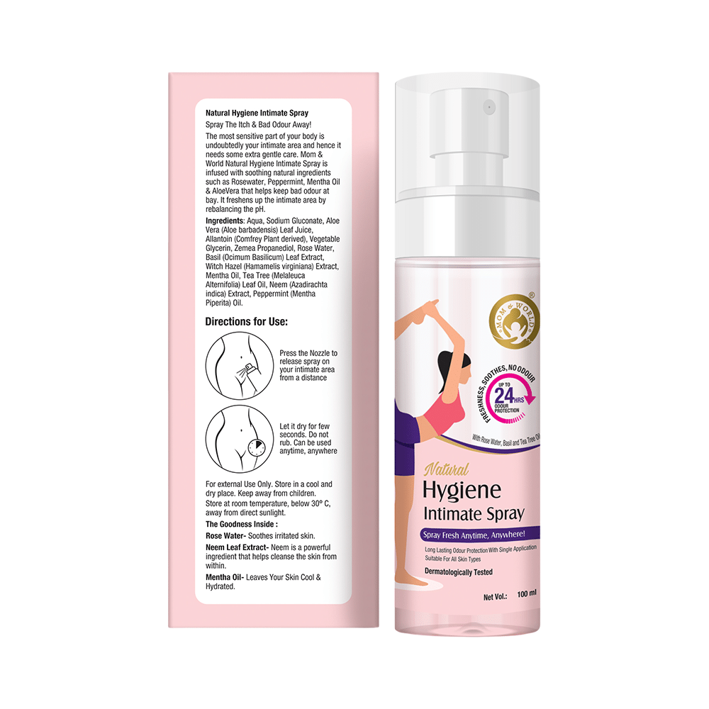 Mom & World Natual Hygiene Intimate Spray - Image 2