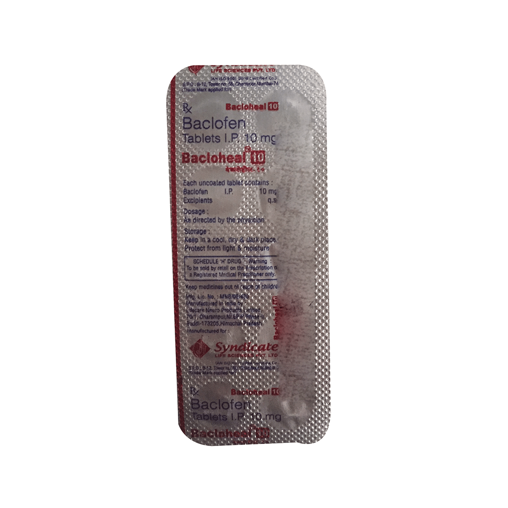 Bacloheal 10mg Tablet - Image 1
