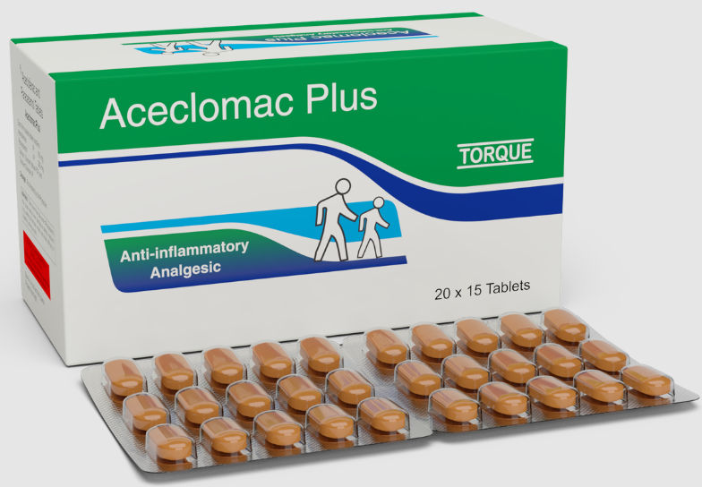 Aceclomac Plus 100mg/500mg Tablet - Image 1