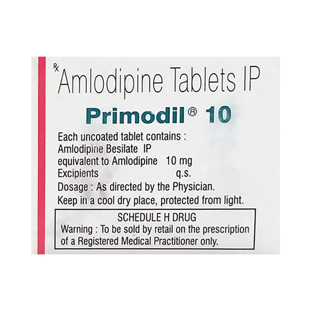 Primodil 10 Tablet - Image 2