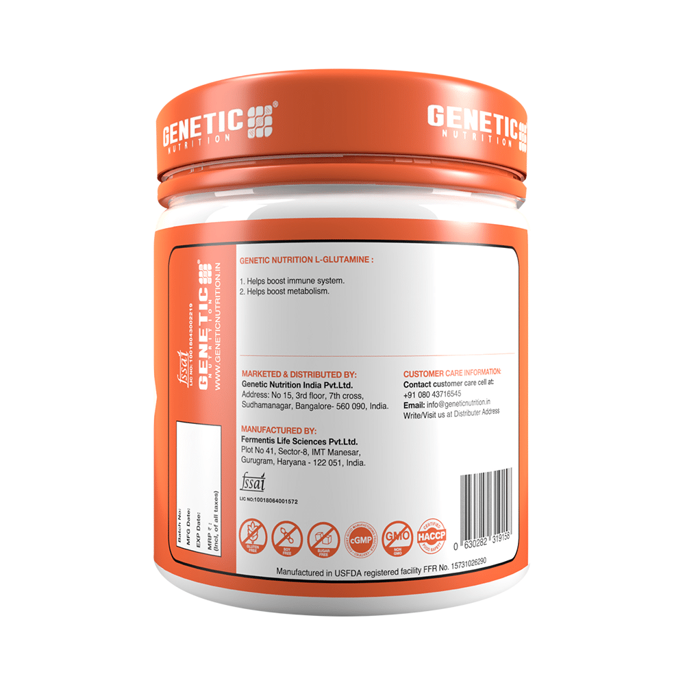 Genetic Nutrition L-Glutamine Powder - Image 3