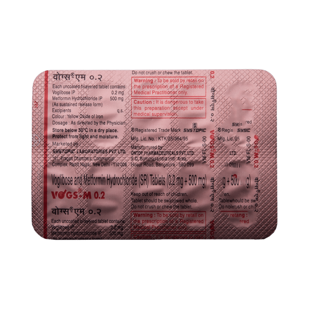 Vogs-M 0.2 Tablet SR - Image 5