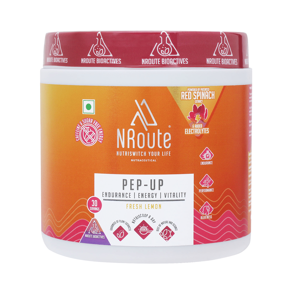 Nroute Pep-Up Powder Fresh Lime