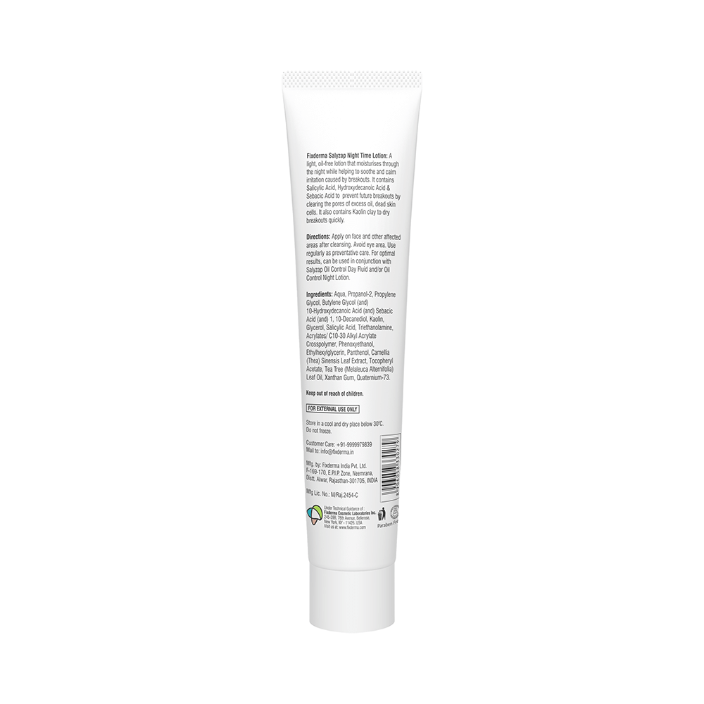 Fixderma Salyzap Lotion For Acne Night Time - Image 4