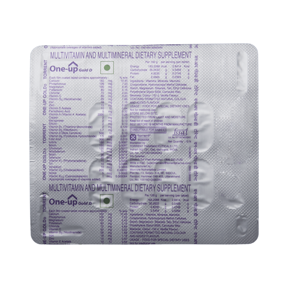 One-UP Gold D Tablet - Image 5