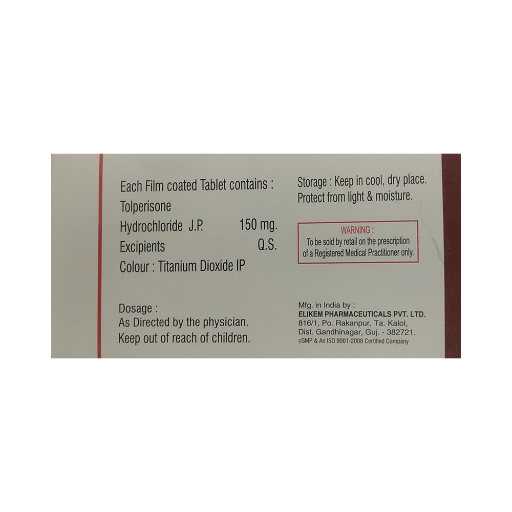 Tolmenta  150mg Tablet - Image 2