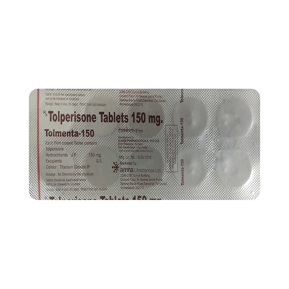 Tolmenta  150mg Tablet - Image 4