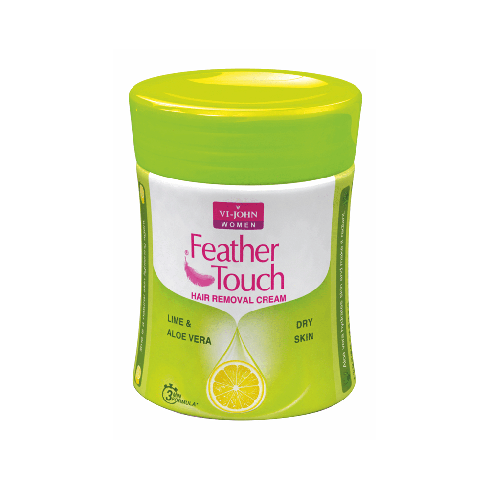 Vi-John Feather Touch Hair Removal Cream Lime & Aloe Vera - Image 3