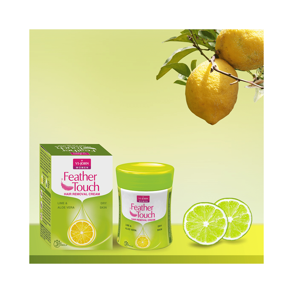 Vi-John Feather Touch Hair Removal Cream Lime & Aloe Vera - Image 8