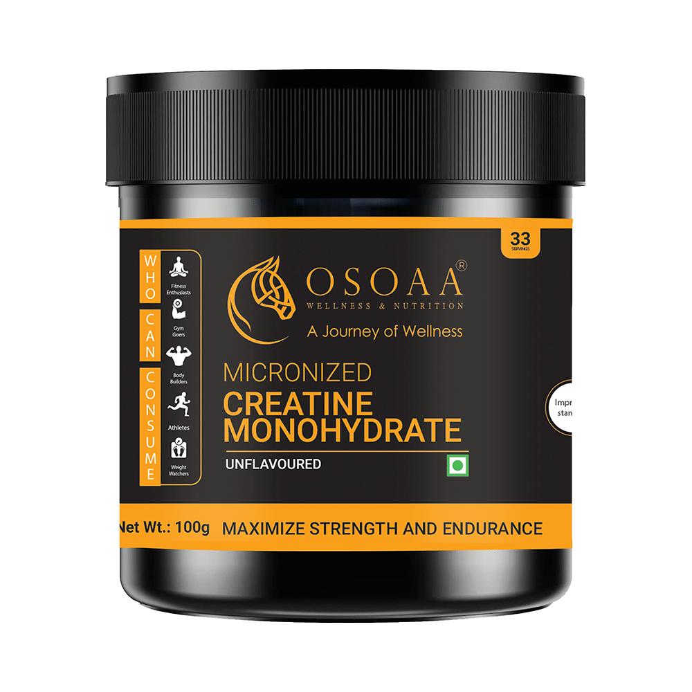 OSOAA Micronized Creatine Monohydrate Unflavored