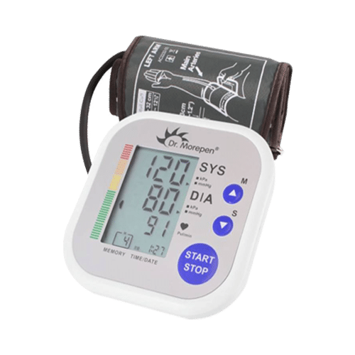 Combo Pack of Dr Morepen BG 03 Gluco One Glucose Monitoring System with 25 Test Strip & Dr Morepen BP 02 Blood Pressure Monitor - Image 11