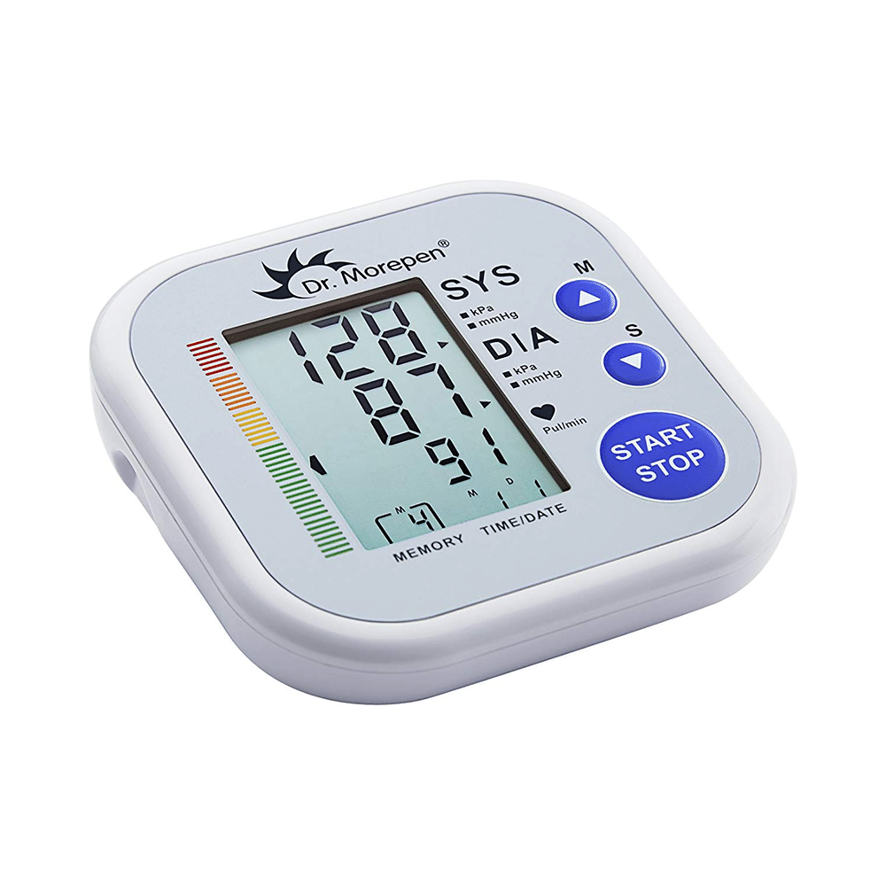 Combo Pack of Dr Morepen BG 03 Gluco One Glucose Monitoring System with 25 Test Strip & Dr Morepen BP 02 Blood Pressure Monitor - Image 16