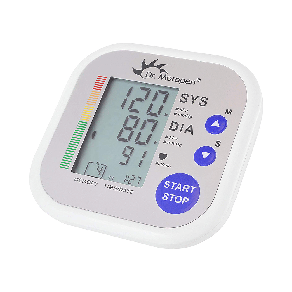 Combo Pack of Dr Morepen BG 03 Gluco One Glucose Monitoring System with 25 Test Strip & Dr Morepen BP 02 Blood Pressure Monitor - Image 15