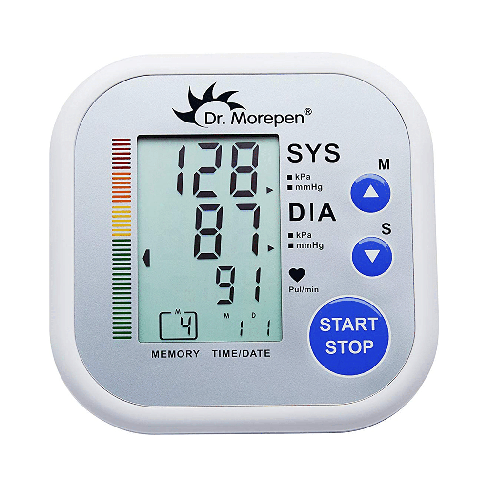 Combo Pack of Dr Morepen BG 03 Gluco One Glucose Monitoring System with 25 Test Strip & Dr Morepen BP 02 Blood Pressure Monitor - Image 14