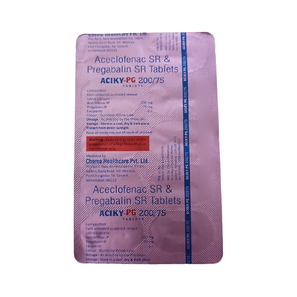 Aciky-PG 200/75 Tablet SR - Image 4