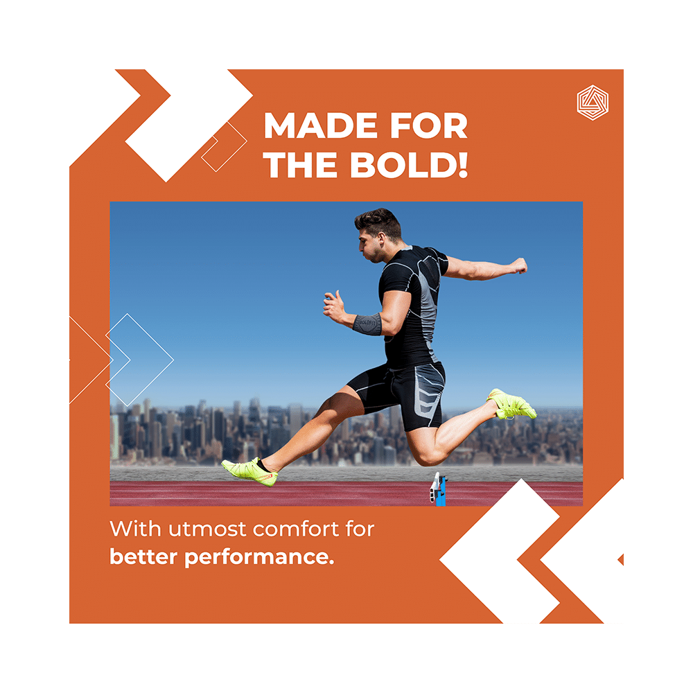 Boldfit Sleeves Support Wrist Band Black Medium - Image 4