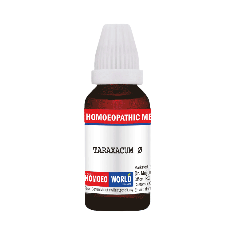 Dr. Majumder Homeo World Taraxacum Q Mother Tincher(30ml Each) - Image 1