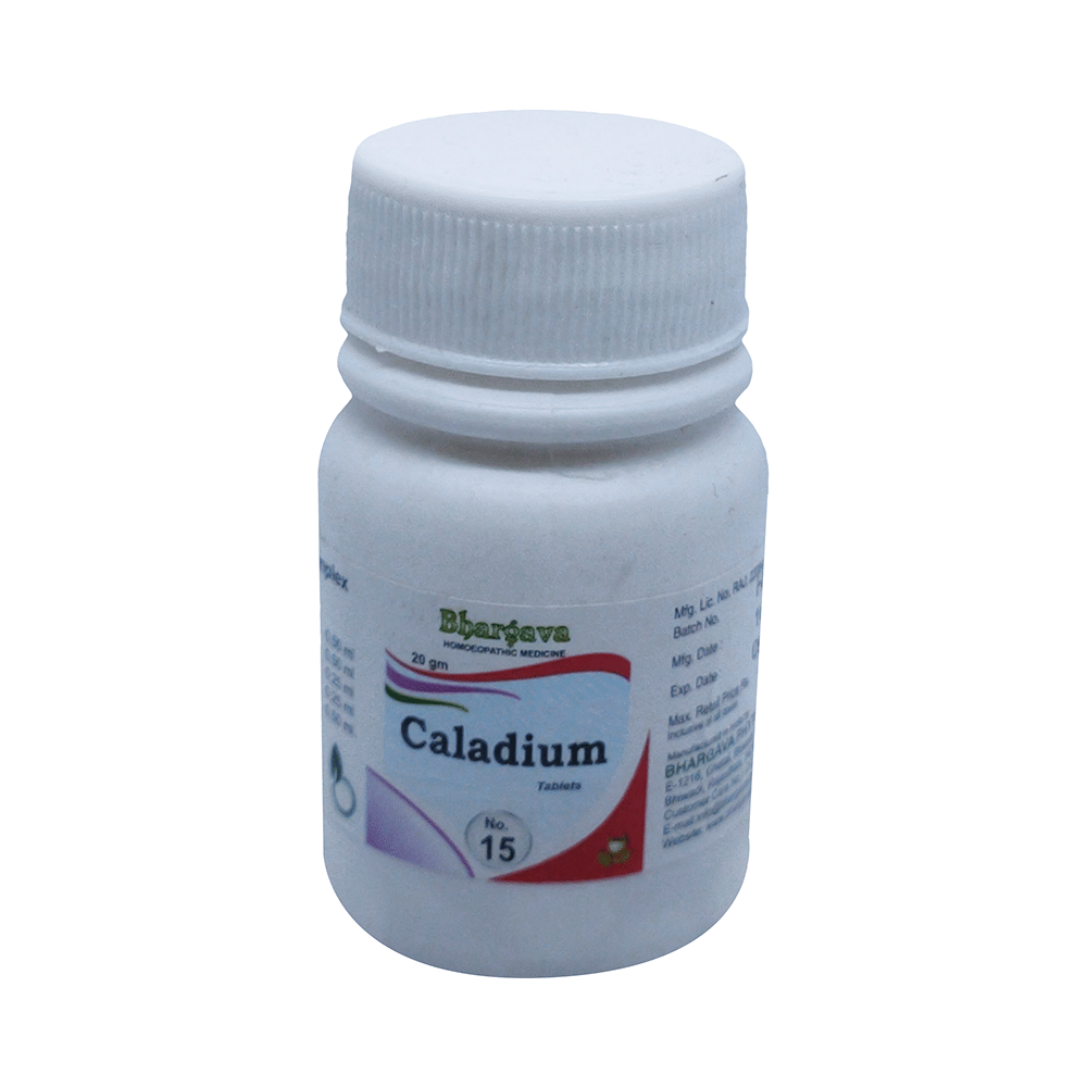 Bhargava Caladium No.15 Tablet