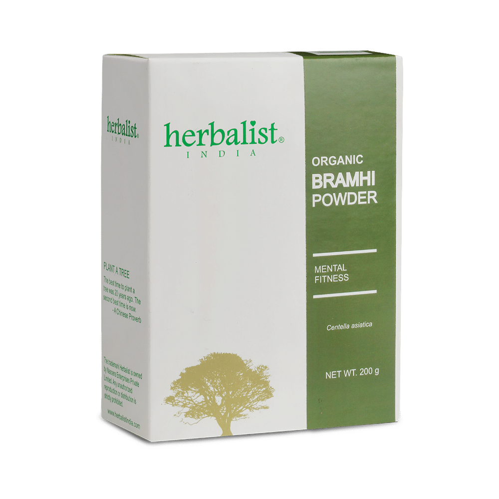 Herbalist India Organic Brahmi Powder - Image 1