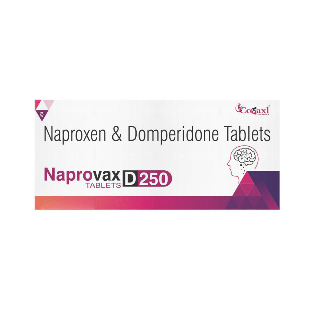 Naprovax D 250mg/10mg Tablet - Image 1