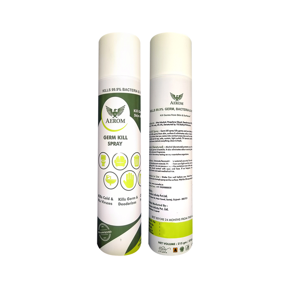 Aerom Germ Kill Spray (310ml Each) - Image 2