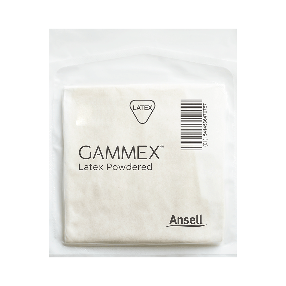 Ansell Gammex Latex Powdered Glove 7.5 - Image 2