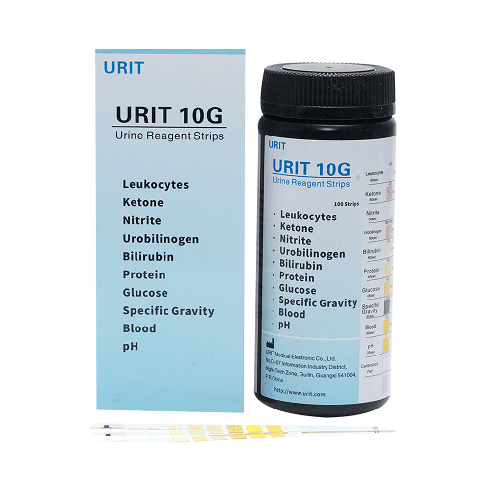 URIT 10G Urine Reagent Strips - Image 1