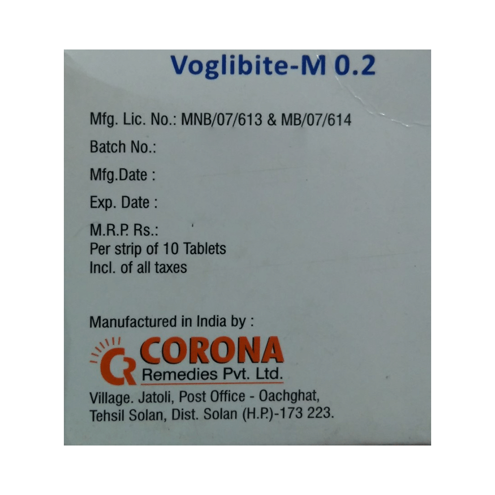 Voglibite-M 0.2 Tablet SR - Image 3