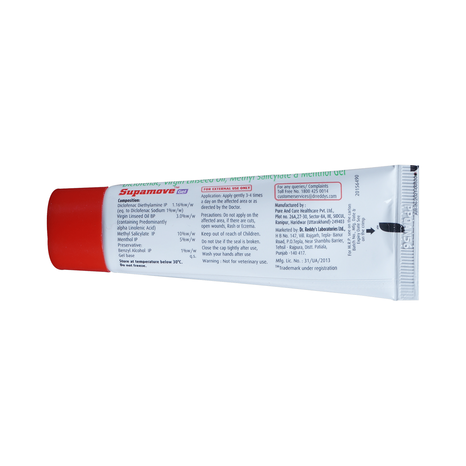 Supamove Pain Relief Gel - Image 6