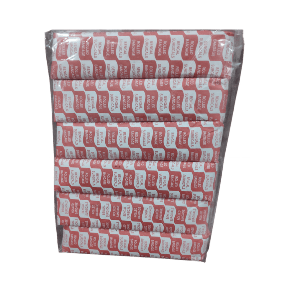 Absorbent Cotton Medical Gauze Roll Bandage (12 Each) 15cm x 5m - Image 2