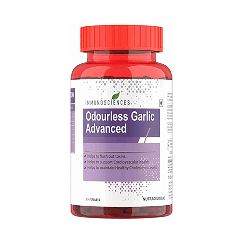 Immunosciences Odourless Garlic Advanced Tablet