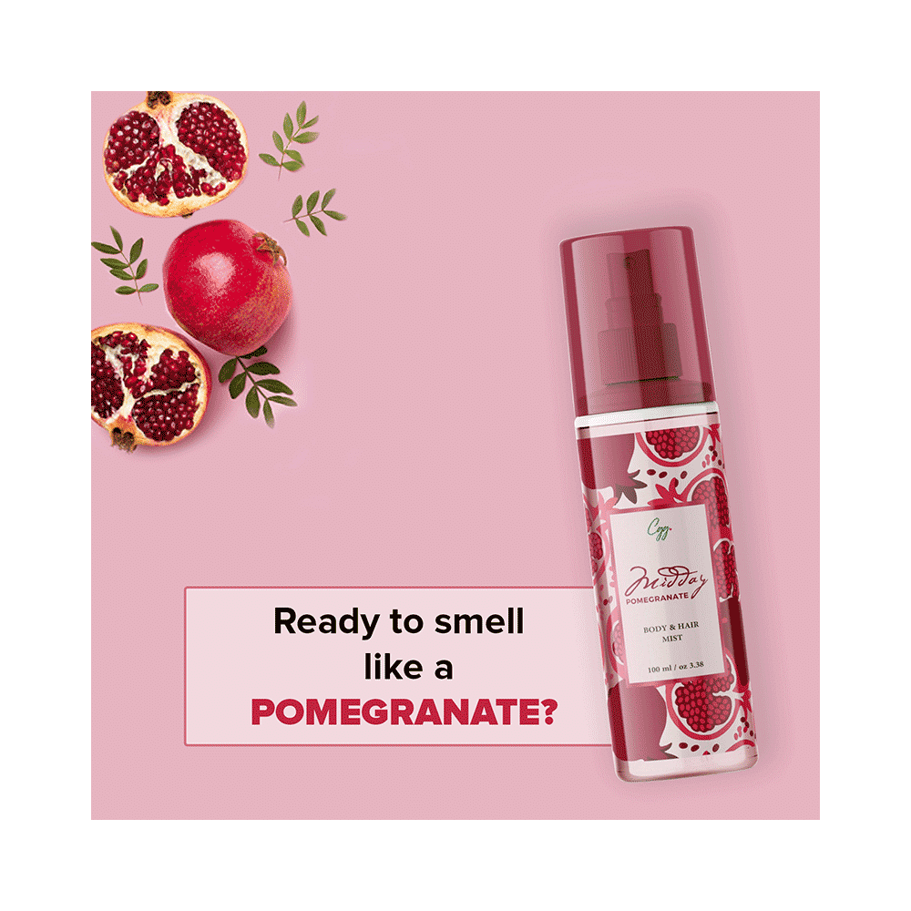 CGG Cosmetics Body &Hair Mist Midday Pomegranate - Image 5