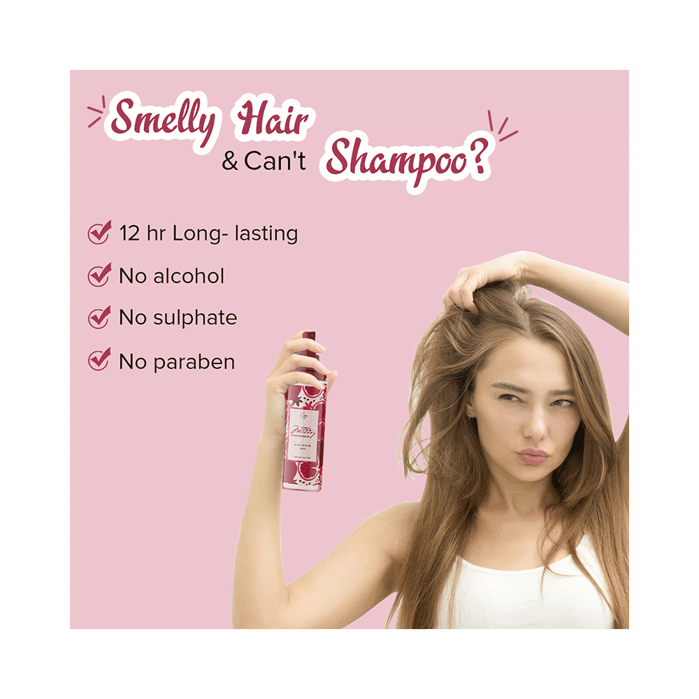 CGG Cosmetics Body &Hair Mist Midday Pomegranate - Image 7
