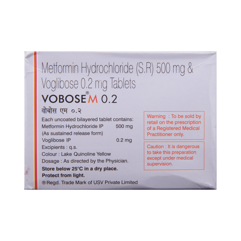 Vobose M 0.2 Tablet SR - Image 3